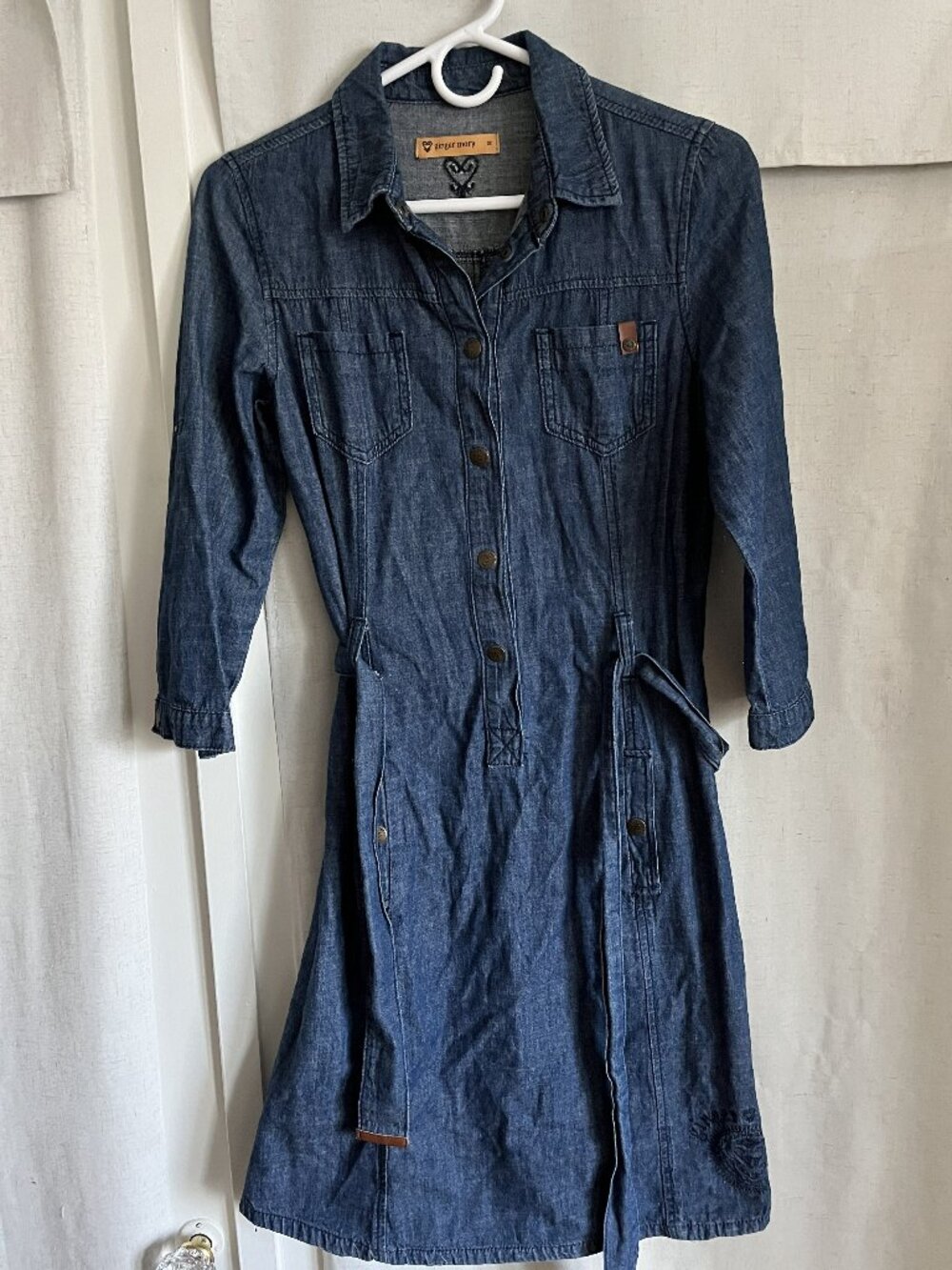 Denim Shirt Dress – Ginger Mary Brand